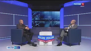 Евгений Попов сегодня побывал в Омском Телецентре и дал интервью программе «События недели»