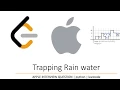 Trapping Rain water Apple Interview Python Leetcode 42 part 2