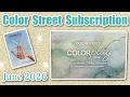 Color Street Nail Subscription June 2026 - Shimmering Shores Color Play Box