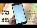 Download Lagu How To Set Different Ringtones For Different Contacts On Galaxy On Max/J7 Max.