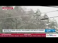 Widespread power outages across north Georgia