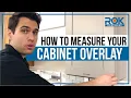 Replacing Hinges - What is Cabinet Overlay and How to Measure It