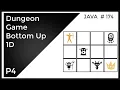 Coding Technical Interview - Dungeon Game Bottom Up 1D