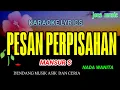 Download Lagu PESAN PERPISAHAN || MANSUR S  || KARAOKE DANGDUT || NADA WANITA @Jonsmusic