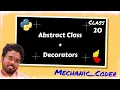 Class 20 Python in Kannada Abstract Class Decorators