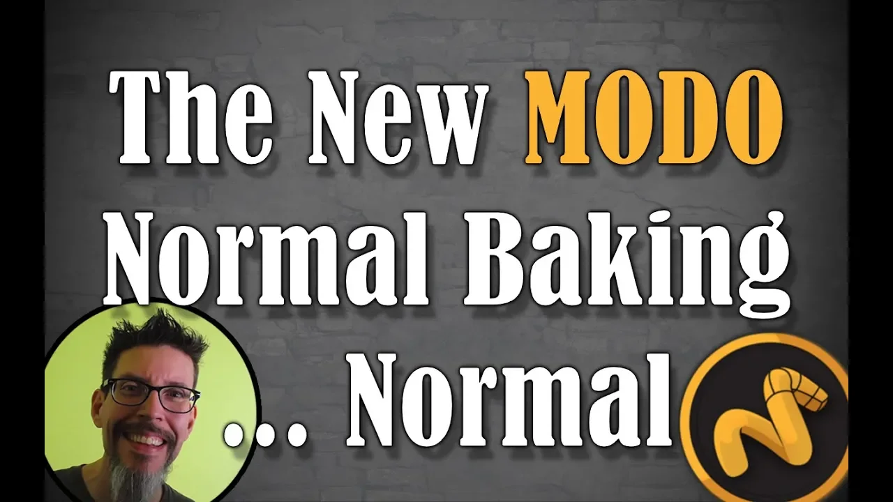 The New MODO 12 Normal Baking … Normal