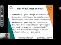 2 9 Analysis Security of DES AES