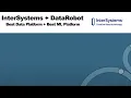 Machine Learning with IntegratedML Data Robot