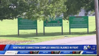 Five Northeast Correctional Complex inmates injured in fight