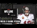 Ryan Clark gives his Week 3 NFL Picks NFL Live