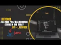LeetCode in Java Problem in Array Easy Question Find First Palindromic String in the Array