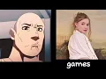 PORN 🌟 FEMALE EDITION//GAMES VS REDDIT//rock face meme