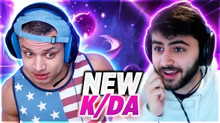 Yassuo & Tyler1 React to New KDA Song (K/DA - More) - LoL Daily Moments