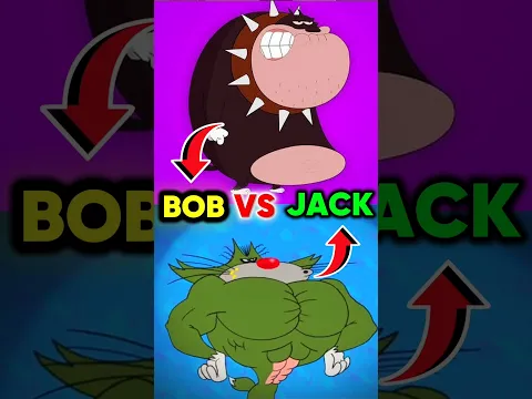 Jack Bob Cors Collection #oggyandthecockroaches #shorts