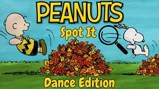 Peanuts Spot It Dance Edition Brain Break PE Warm Ups 