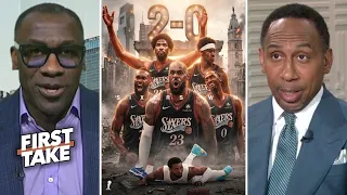 FIRST TAKE | 76ers are the BEST team in East! - Shannon hypes LeBron, Sixers’ comeback win over Cavs