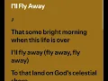 Hank Williams I'll Fly Away Lyrics