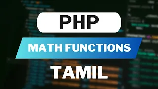PHP Math Functions in Tamil Full Course for Beginners Web Development Tutorial