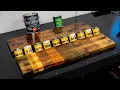 10 Wood Stain Colors and Finishes Comparison