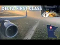 Delta First Class from Atlanta to Minneapolis