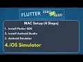 2 2 MAC SETUP Step 4 Setup iOS Simulator and run flutter apps on iOS Simulator