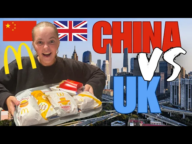 FIRST TIME TRYING MCDONALDS IN CHINA (We Were SHOCKED) 🇨🇳