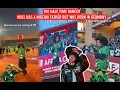 Lagu The half-time dancer, Noel, has a Nigerian father and was born in Germany.