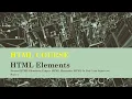HTML COURSE HTML Elements Nested HTML Elements Part 4