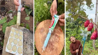 Part35 | The SMART idea save water with soap and USEFUL #camping #survival #lifehack #bushcraft