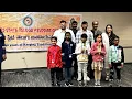 Math Bee contest Tri state Telugu association