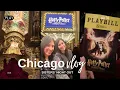 Night at the Nederlander Theater Harry Potter Broadway Show in Chicago vlog