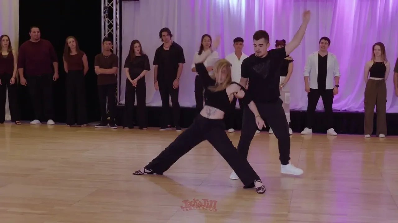 Dario Haxhia and Elise Holland - 4th place Open Strictly Finals - Jack&Jill O'Rama 2025