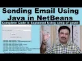 How to Send Email Using Java in NetBeans