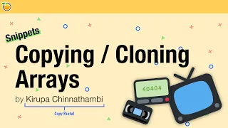 Copying Cloning Arrays