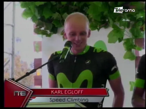 Karl Egloff y Nicolás Miranda marca regional Speed Climbing en Aconcagua