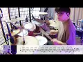 【夏夜のマジック】 indigo la End  ドラム  2アングル