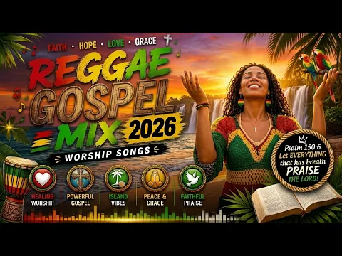 Best Reggae Gospel Worship Mix 🌴 1 Hour of Powerful Praise | Peaceful Christian Reggae Songs