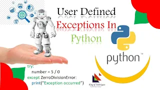 45 - User defined Exception in Python
