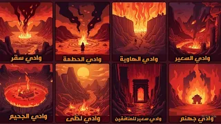 جميع اودية جهنم بالتسلسل في اقل من   دقائق  دندنها