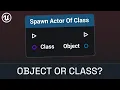 Object vs Class References in UE5 Explained Know Which One to Use
