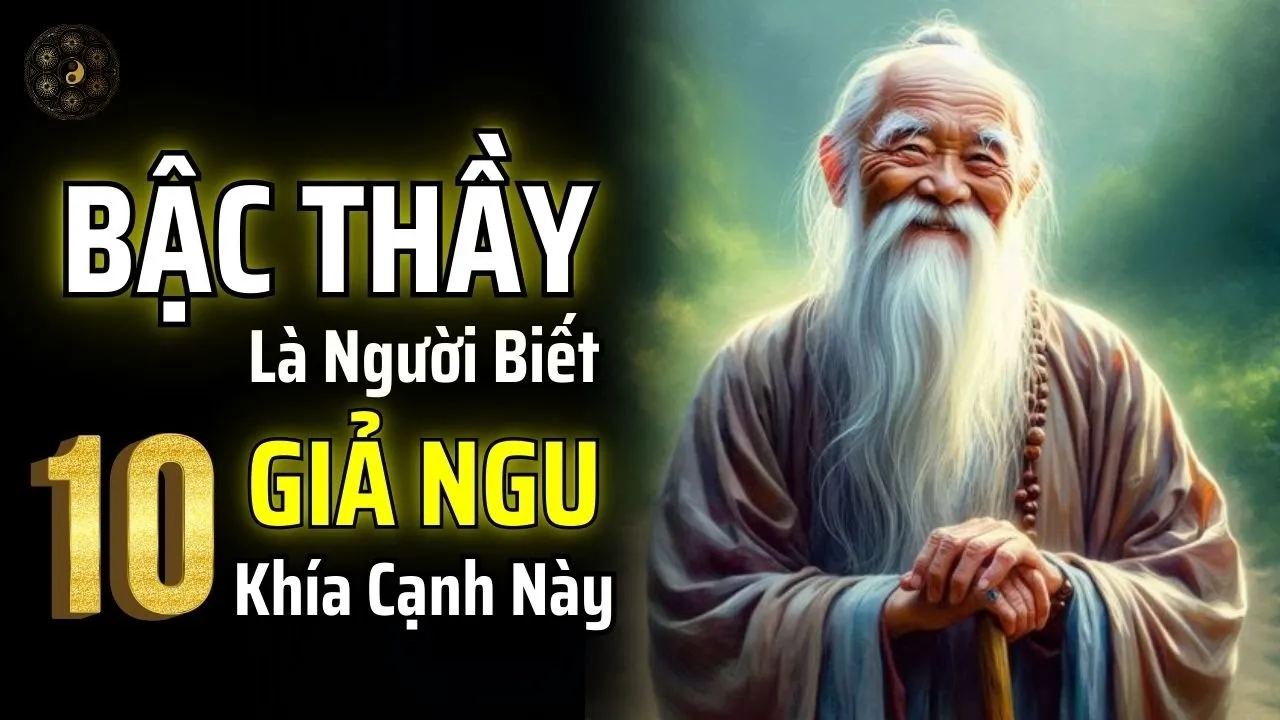 Outline Video BẬC THẦY LÀ NGƯỜI BIẾT GIẢ NGU TRONG 10 KHÍA CẠNH NÀY | THUẬT CỔ NHÂN