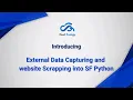 Data Capturing and Website Scraping using Python