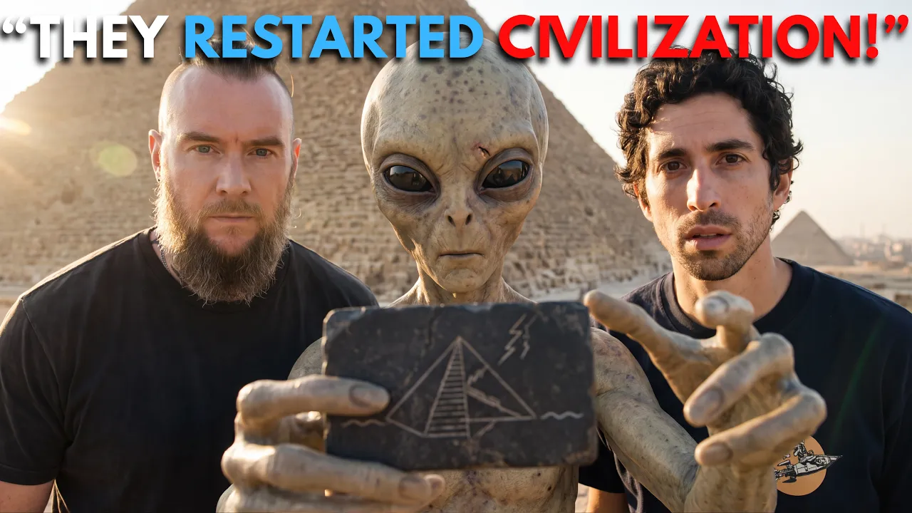 “An Alien Gave Me The True Purpose of the Pyramids!” -Geoffrey Drumm: video thumbnail