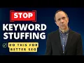 What is Keyword Stuffing Bad SEO
