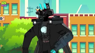 Titan Cameraman Saves Mecha Unit