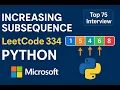 Increasing Triplet Subsequence - LeetCode334