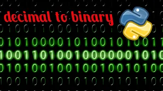 Python program to convert decimal to binary number with dictionary