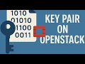 Key pair on openstack