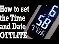 How to set the Time and Date on the OttLite 2024