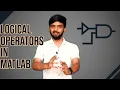 MATLAB Tutorial for Beginners Logical Operators in MATLAB Operators